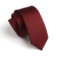 Мужские темно-красные галстуки в горошек Классический Тонкий узкий галстук мальчишник деловой ГАЛСТУК SK282