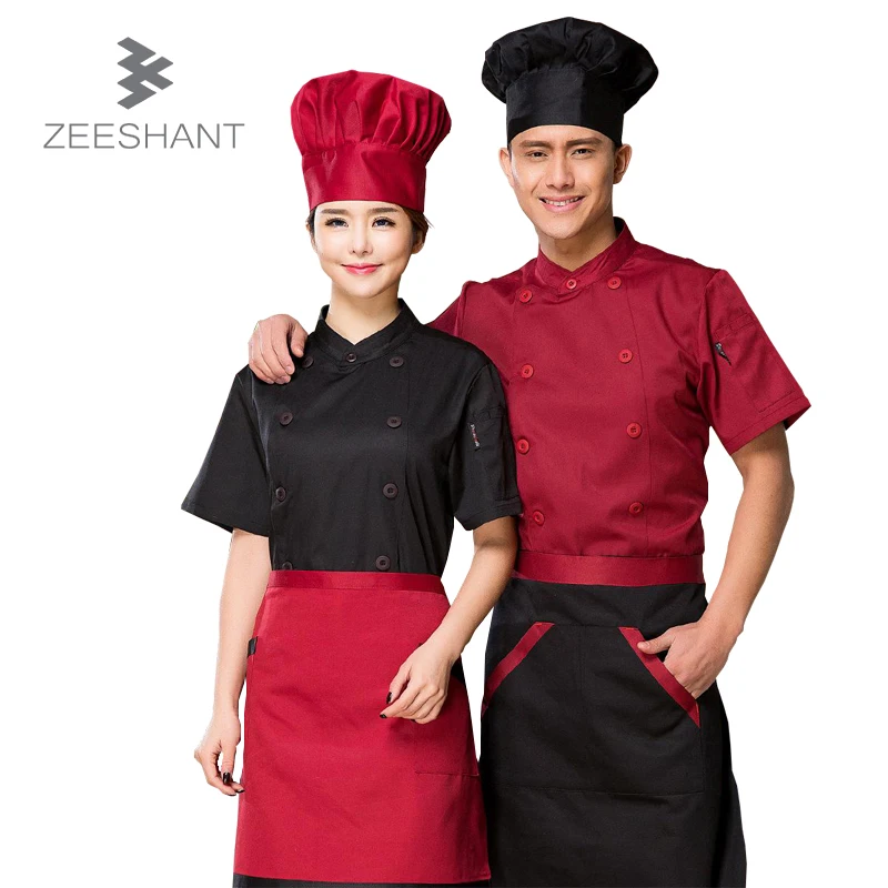 Buy Only Top Solid Color Short Sleeve Hospitality Cook
