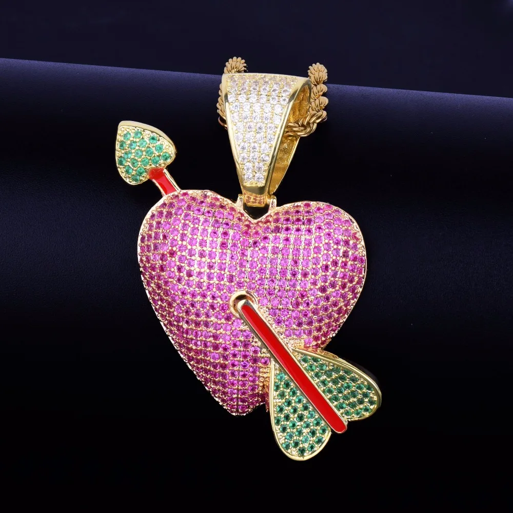 Heart Arrow Necklace \u0026 Pendant AAA 