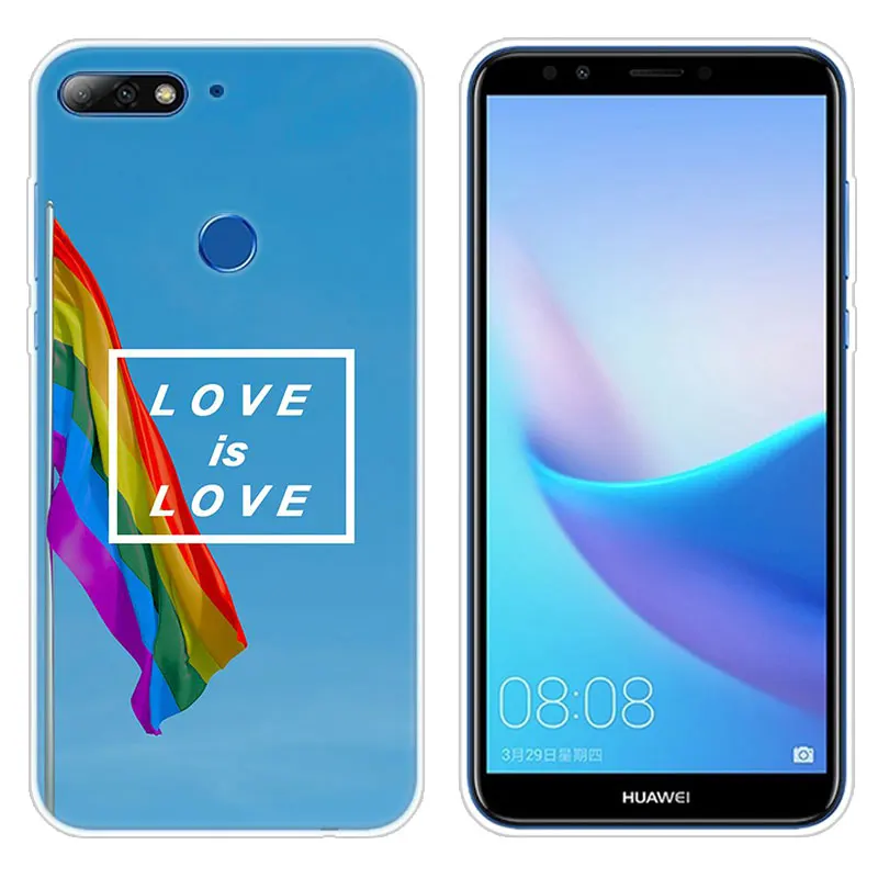 Силиконовый чехол для Huawei Mate 10 20 Lite Pro Y7 Y9 Prime 2019 Y5 Y6 2018 2017|Бамперы| |