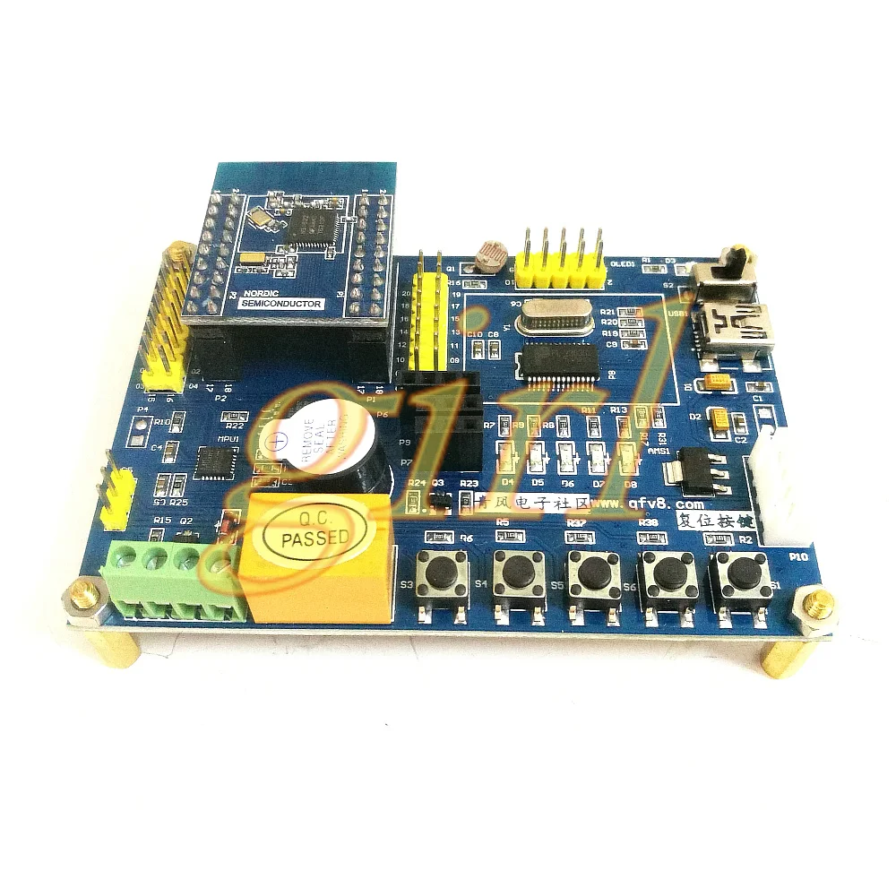 

Nrf51822 Bluetooth development board 4.04.1 enhanced motherboard plus core board