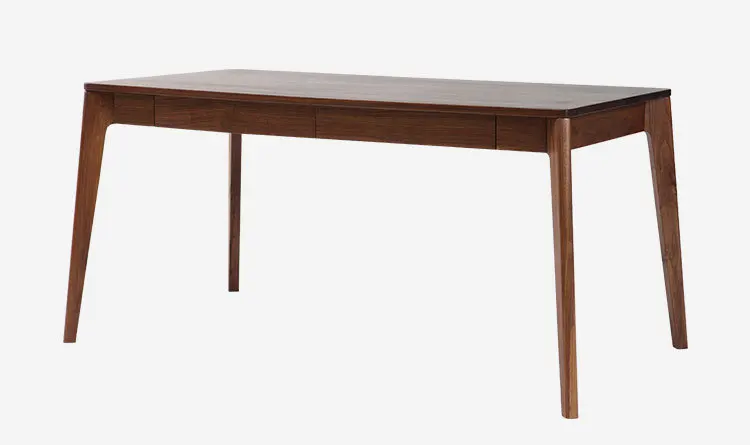 Modern Solid Wood Furniture Creative Walnut Desk Real Wood