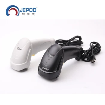

JP-K11 sensitive wired laser barcode scanner USB barcode reader high speed 1d codes scanner for shop