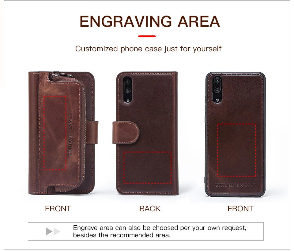 Huawei dustproof case Magnetic Genuine Leather Wallet Case For Huawei P20 Solid Color Flip Zipper Cover Card Slot Phone Case Top Shell Folding Cover huawei silicone case