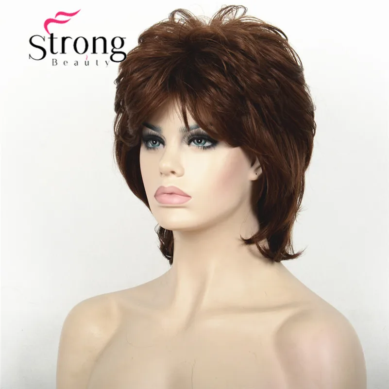 L-1943A #30 Light Auburn short wig (5)