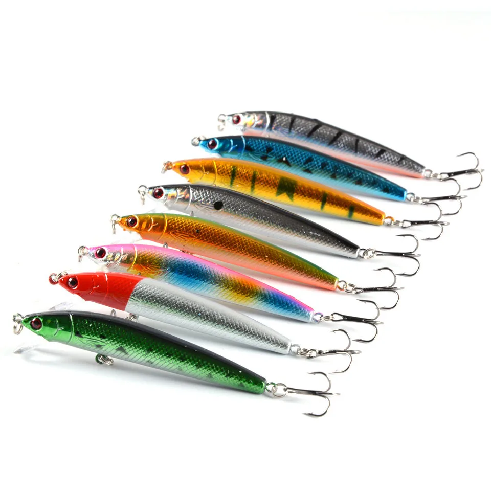 Жесткая приманка для рыбалки 9 5 см г Гольян воблеры Peche Bass искусственные приманки