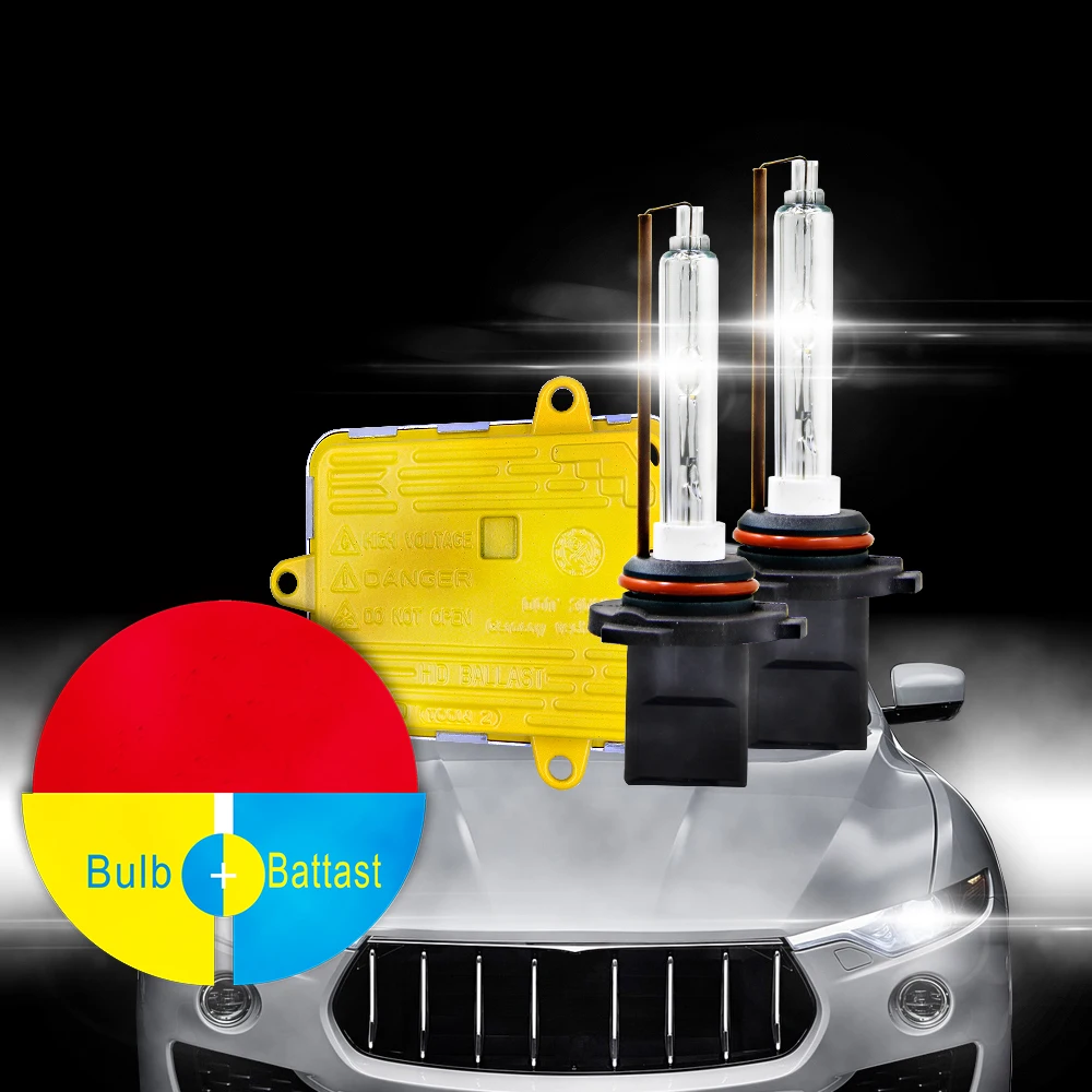 Ксеноновые фары AC комплект ballast HID блок зажигания H4 9003 HB2 H1 H3 H7 H11 9005 HB3 9006 HB4 6000K 55W 12V HID фара