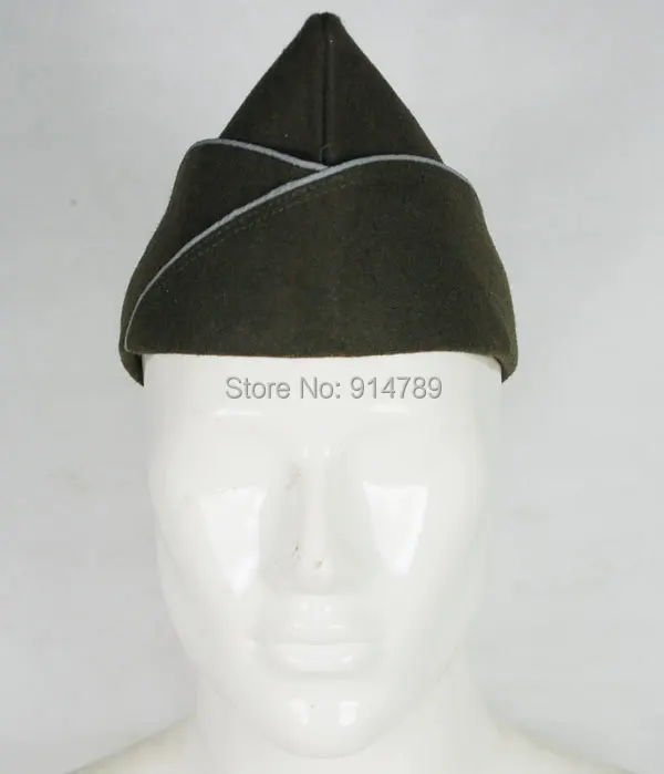 

US WWII WW2 US AIRBORNE PARATROOPER WOOL GARRISON CAP SIZE L-32443