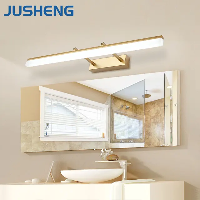 JUSHENG Moderne Badezimmer Led wandleuchte Leuchten mit Einstellbar ... JUSHENG Moderne Badezimmer Led wandleuchte Leuchten mit Einstellbar ...
