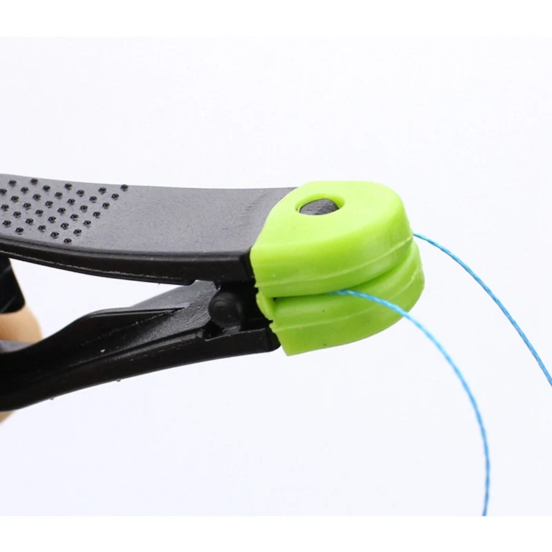 

4pcs Fishing Downrigger Release Clip With Rope ABS Stainless Steel Quick Splitter Snap Stacker Tool Swivels Fishing Accessories