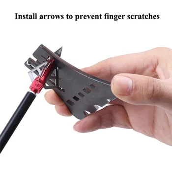 

New Multifunctional Arrow Repair Tool Fletch Removing Gear Cleaner Bow Nock Adjusting Device for Archery Hunting Shooting