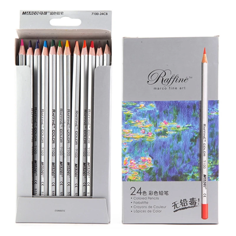 

24/72 Colors Raffine Fine Art colored pencils Drawing Sketches Mitsubishi Colour Pencil School Supplies Secret Garde Pencil