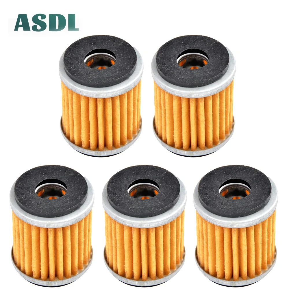

5pcs Oil Filter For Yamaha YZF R125 125 WR 125R 125X YZ 250 250F 450F 450 WR250F WR450F WR250X WR250R YZ450F YZ250F YZ250 YFZ450
