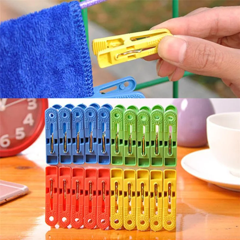 Buy 20PCS Plastic Clip Clothespin Quilt Clip Clothes