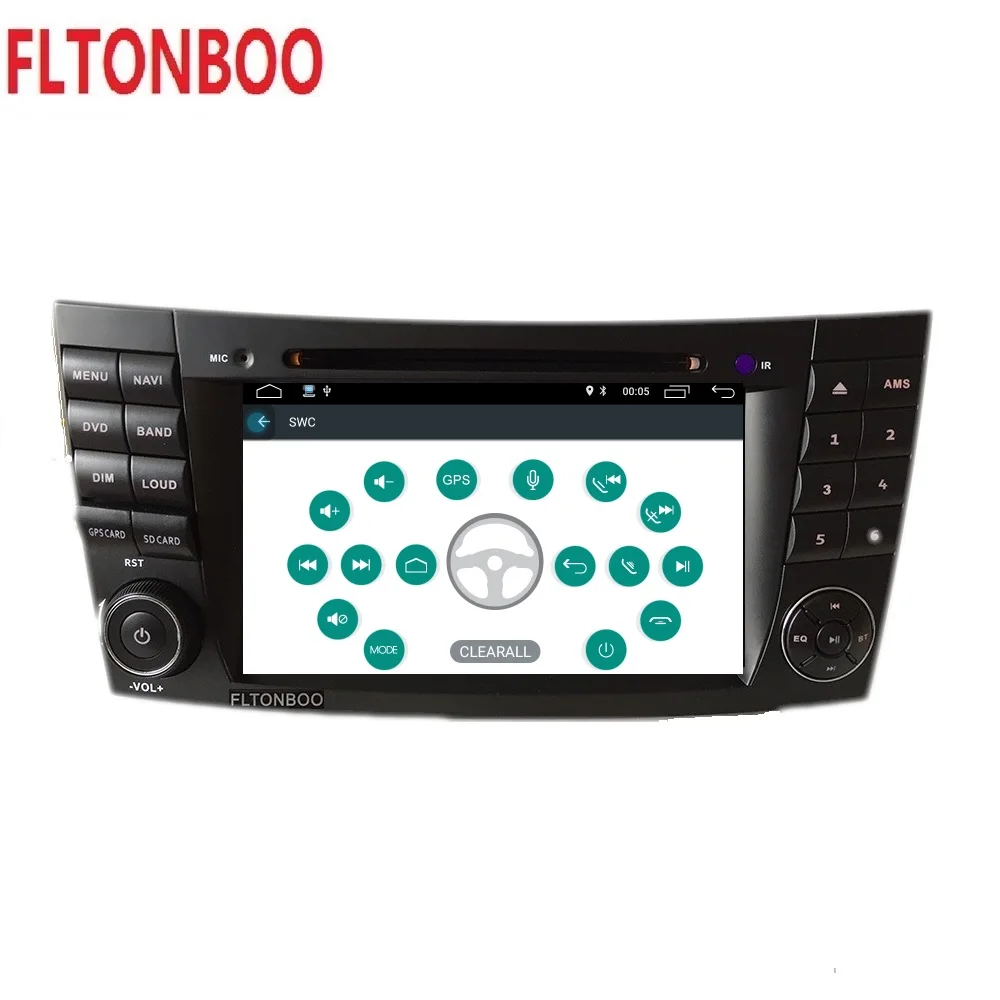 Top 7" Android 9 for  Mercedes BENZ CLS CLASS W211 E220 E300 E350 E240 E270 E280 W219  2din car radio,dvd,gps navigation 2