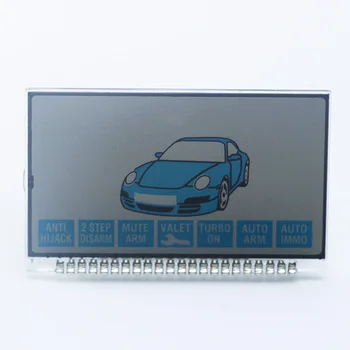 

Starline B6 LCD Display Screen for Two way Car Alarm System Starline B6 lcd Remote Controller Key Fob Keychain