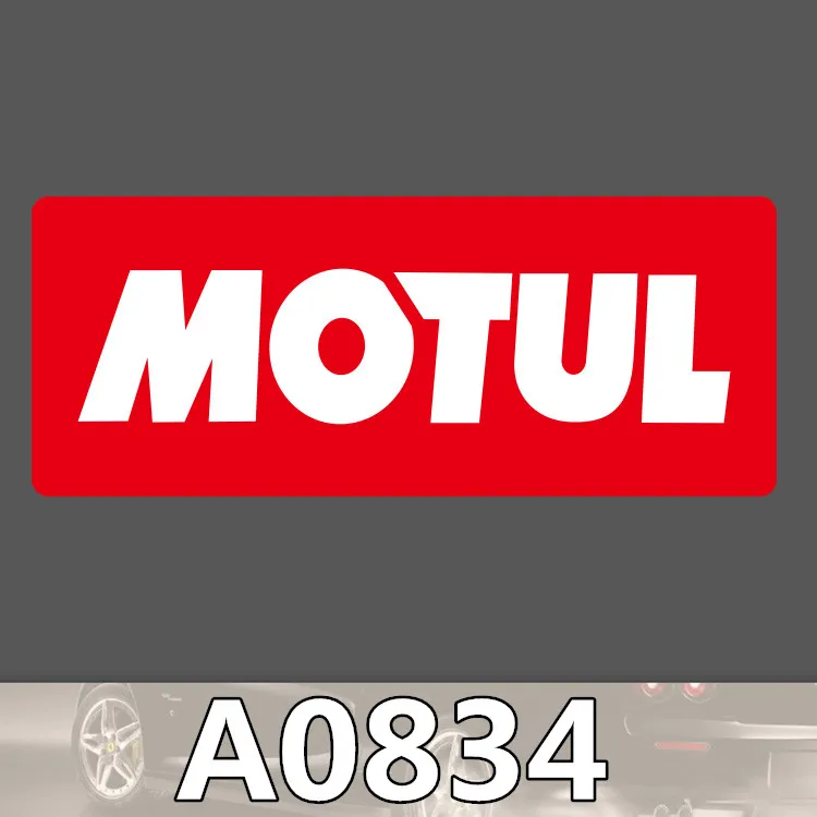 

Bevle A0834 Motul Tide Brands Luggage Skateboard Graffiti Notebook Motor Stickers Decal Fridge Waterproof Sticker for Cars