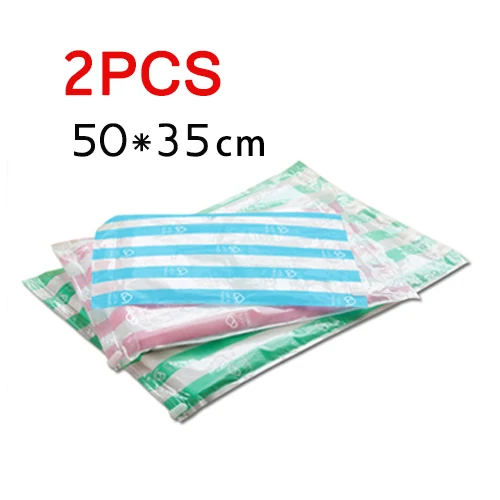 Buy 2pcs Clothes Compression Storage Bags Hand Rolling