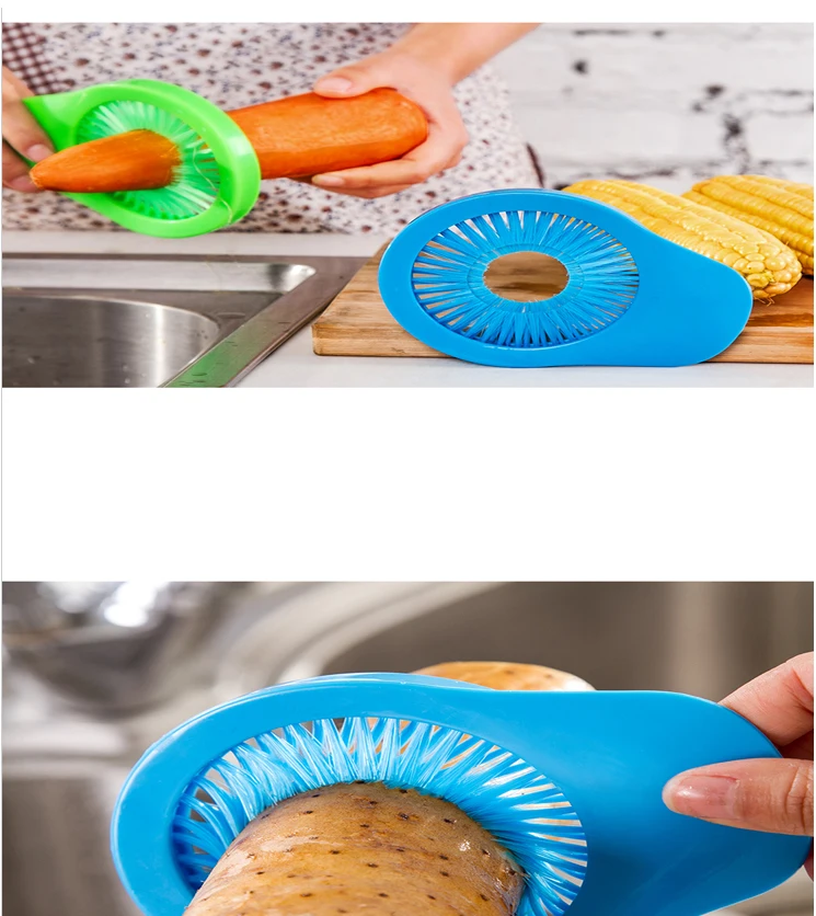 Multi-function portable corn brush stitching to be brushed The kitchen dermal tool.Kitchen tools that don't stick (6)