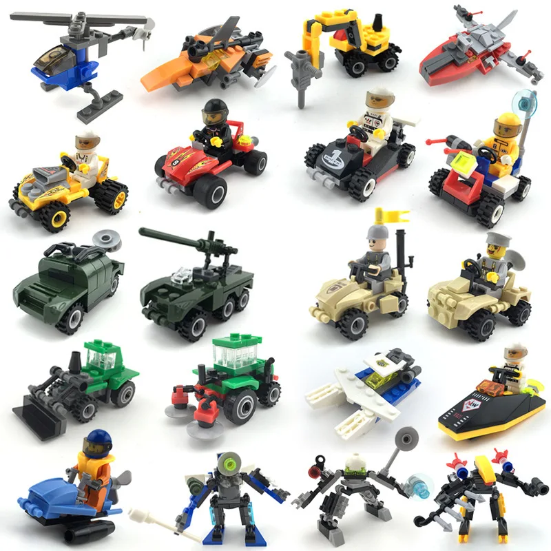 

KAZI Models Building toy Compatible with Mini Police Blocks Model Model Building Kits Model Toy Bricks Toys Hobbies