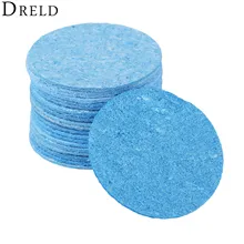 DRELD 20 шт припой для паяльника Наплавка режущей кромки инструмента чистящие губки прокладки высокой температуры стойкие сварочные аксессуары 50 мм инструмент для очистки