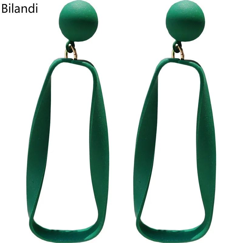 

Fancy Jewelry Coating Green Cream Brown Drop Earring For Woman