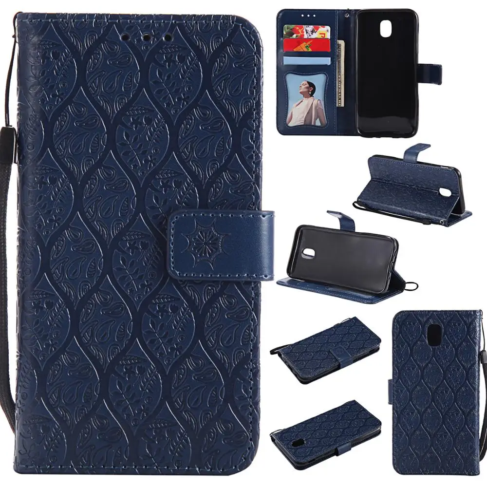 

SsHuUu Card Slot Wallet Flip Fundas Leather Rattan Cases For Xiaomi 6 5X F1 Mix2 Redmi Note5A Solid Color Mobile Phone Cover
