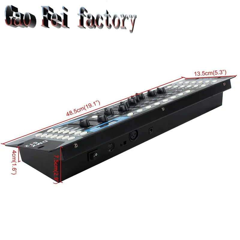 192 Dmx 컨트롤러 Dj 장비, Dmx 512 콘솔 무대 조명, LED 파 무빙 헤드 스포트라이트 RGBW 빔 워시용