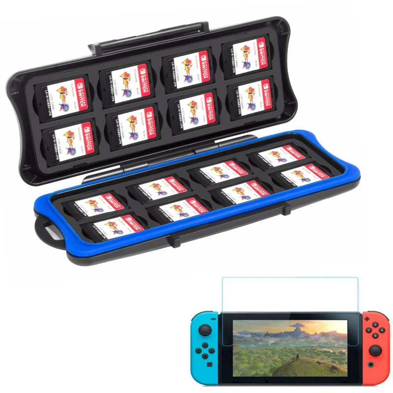 Водонепроницаемый картридж Nintendo Switch коробка для хранения игровых карт консоли