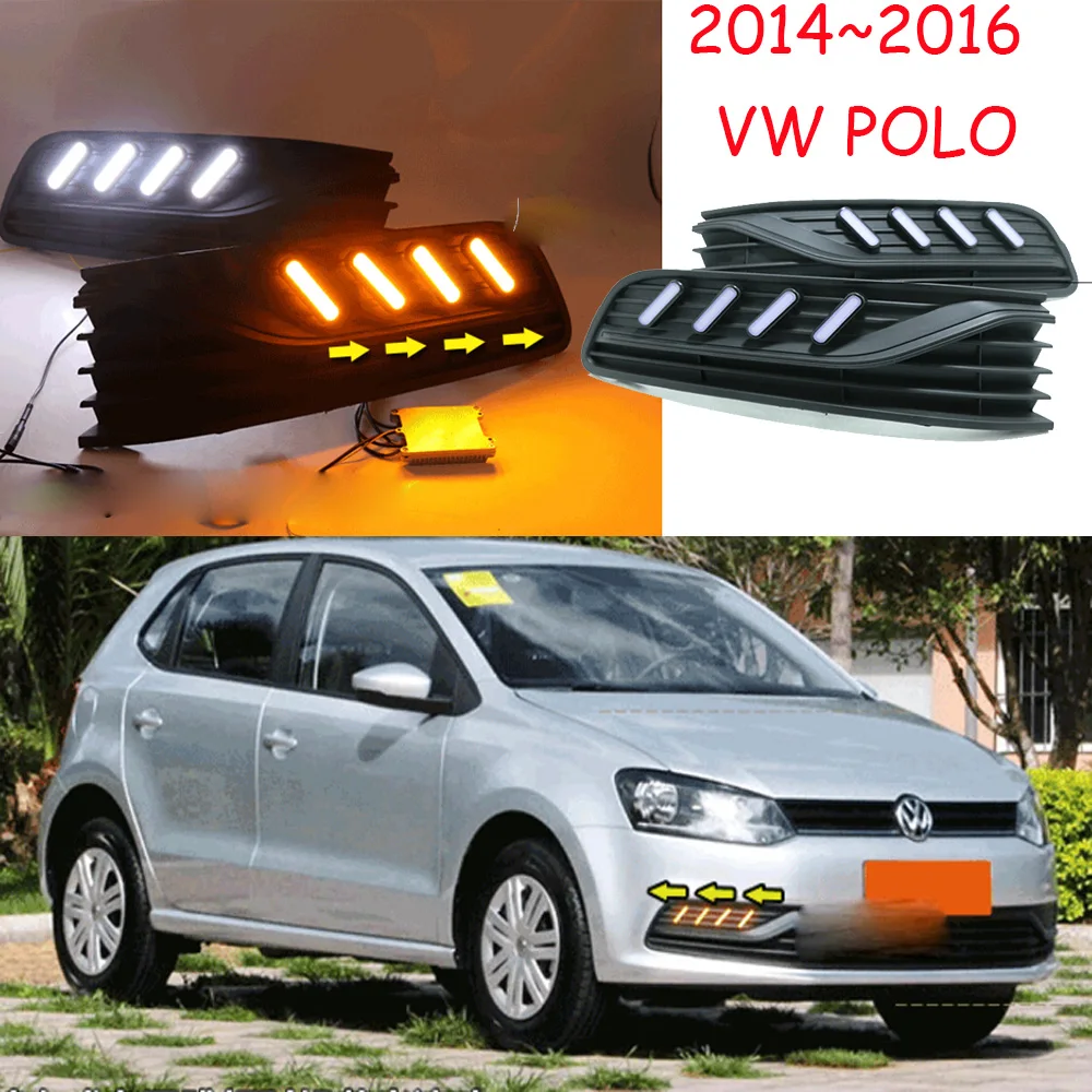 Автомобиль-стайлинг,поло дневного света,2014~2016,хром,СИД,Бесплатная доставка!2шт,поло противотуманные фары,авто-чехлы,поло Автомобиль-стайлинг,поло дневного света,2014~2016,хром,СИД,Бесплатная доставка!2шт,поло противотуманные фары,авто-чехлы,поло
