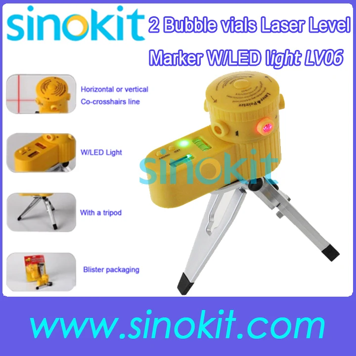 

CE certification! Multifunction Laser Level Leveler Tool with Tripod Free Shipping LV06