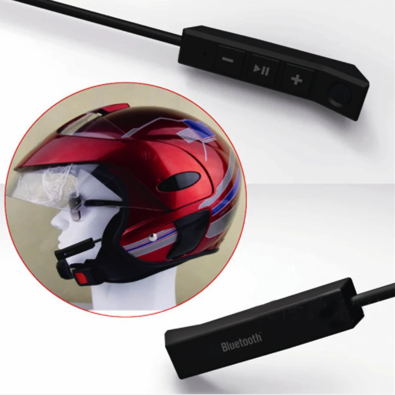 MP3 Moto helmet walkie talkie headset modified motorcycle helmet walkie talkie headset accessories wireless Bluetooth music