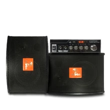 6,5 дюймов домашний динамик ktv Караоке карта пакет усилитель домашний кинотеатр, отправить 2 ktv проводной ручной микрофон