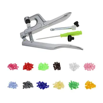 

T3/T5/T8 Plastic Snap Button Snaps and hand pressure clamps /1 pc Metal Press Plastic Resin press DIY supplies