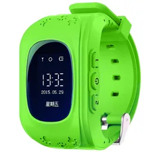 Q50 Малыш GPS Smart Watch Оригинал Смотреть Oled-экран Расположение GPS Smartwatch w/Анти-Ласе Датчик Поддержка 2 Г Сети Sim карты