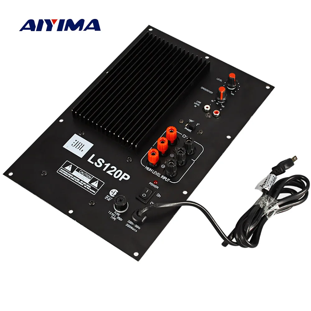 

AIYIMA 250W Subwoofer Amplifier Board High Mono Power Amplifier Board DIY With 200W Toroidal Transformer For 10-12 Inch Speaker