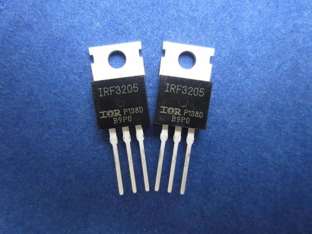 3205 транзистор схема подключения 100 UNIDS RF3205 IRF3205PBF IRF3205N TO-220 110A 55 V 200 W NUEVO IC - AliExpres