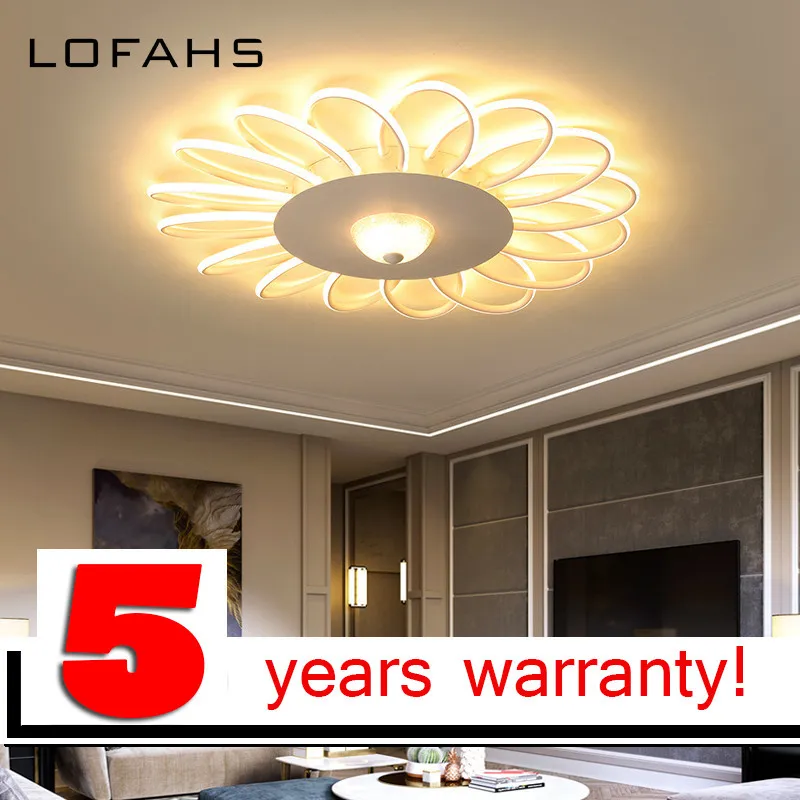 

LOFAHS modern led chandelier For Large Hall Meeting room Lobby aluminum high brightness ceiling chandelier lighting PY-1033