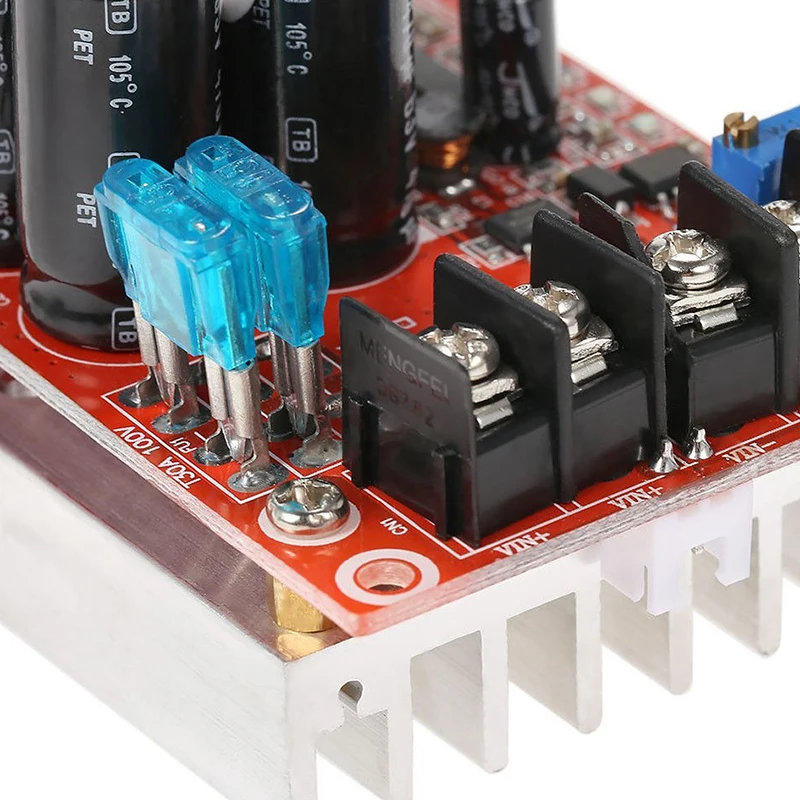 Pohiks 12-83V Adjustable Power Supply AMP Module 1200W 20A DC Converter Boost Module Step-up In 8-60V 150 KHz