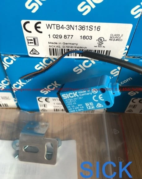 И WTB4-3N1361S16/WTB4-3N1361 фотоэлектрический датчик переключателя с монтажным кронштейном
