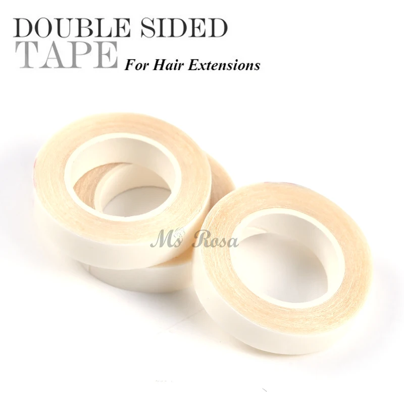12pcs Double Sided Adhesive Tape Hair Extensions Wig Glue Colle Extension Bande Adhesive Glue For Wigs