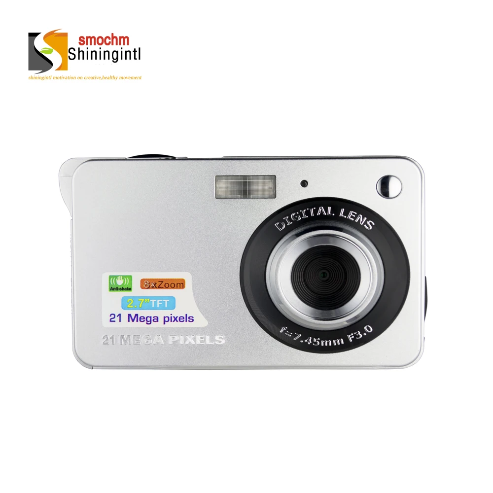 Smochm 21M Pixels Face Recognize Compact HD 8x digital