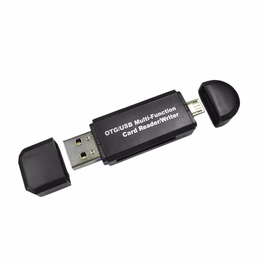 Многофункциональный Смарт OTG кард-ридер высокоскоростной USB 2,0 SD Micro-SD кард-ридер USB адаптер для Android телефона компьютера