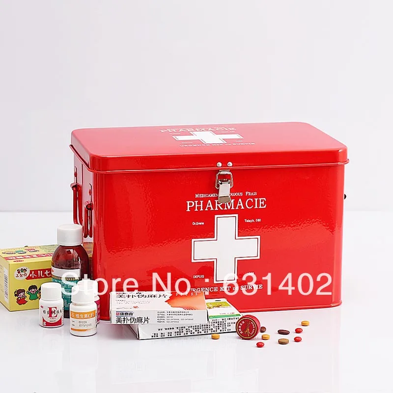 High Quality Lockable first aid kit Extra large home Urgence kit Multi