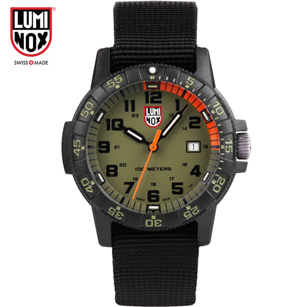 Luminox Часы мужские военные мужские часы кожаные спортивные кварцевые часы мужские s часы лучший бренд класса люкс водонепроницаемые Relogio Masculino - Цвет: XS.0337