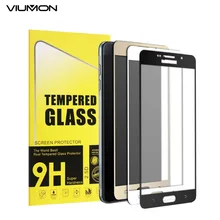 Full Cover Tempered Glass for Samsung Galaxy A3 A5 A7 2016 A5100 A3100 Screen Protector Film Safety Guard Protection on Screen
