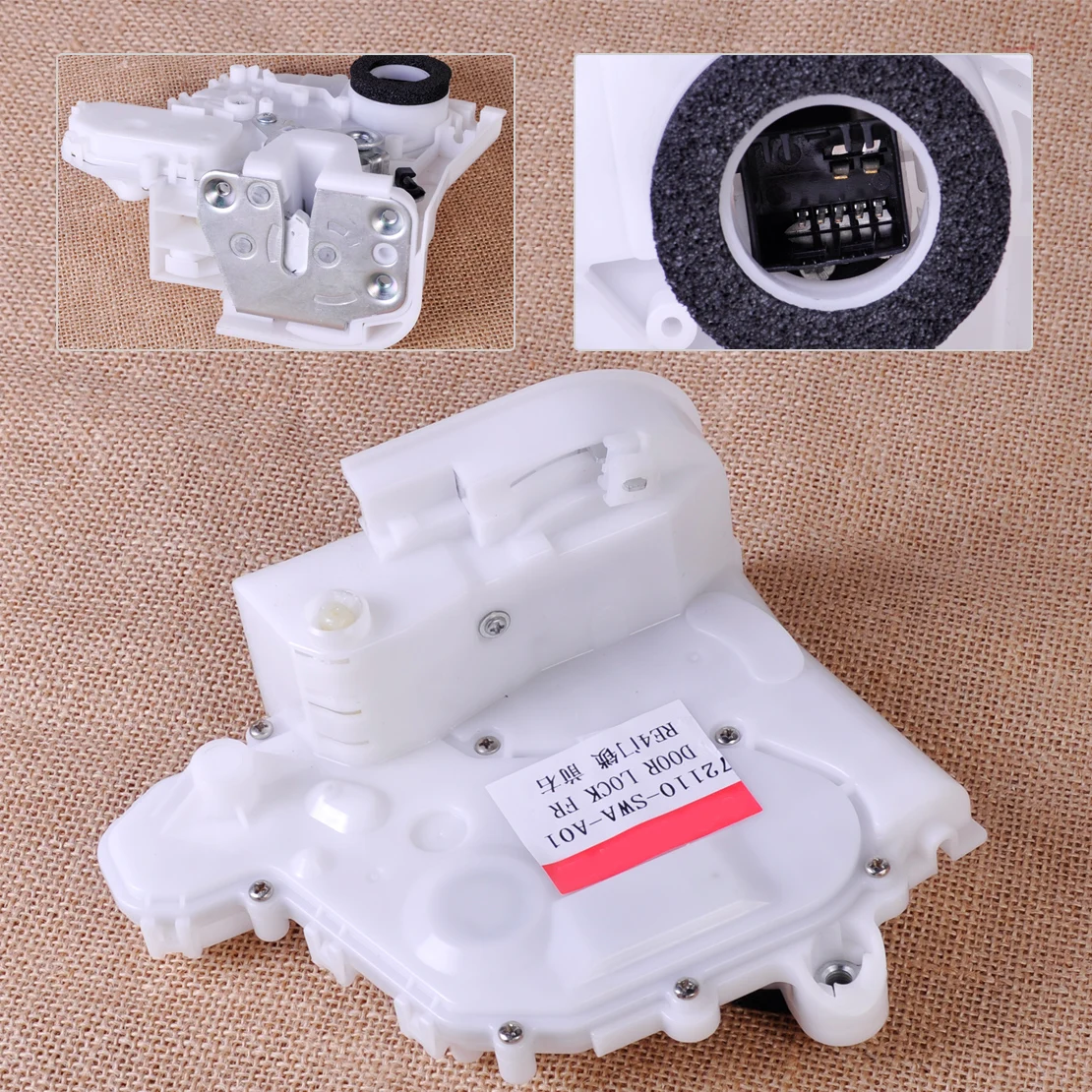 

CITALL Front Right Door Lock Latch Actuator 72110-SWA-D01 72110SWAD01 Fit for Honda CR-V 2007 2008 2009 2010 2011