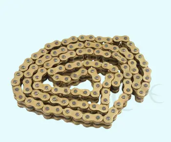 

New Motorcycle Gold O-Ring Heavy Duty Drive Chain 530 Pitch x 130 Links Master