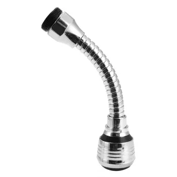 

Kitchen 360 Instant Hands Free Faucet Pull-Out Swivel Spray Spout Sink Hose Faucet By Polished Chrome Mixer Tap Free Distortion