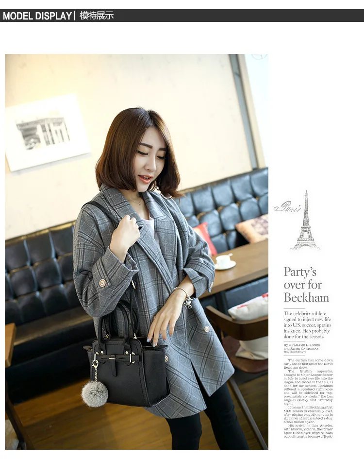 Women Handbag PU Leather Shoulder Tote Bag Fashion Girls Messenger Crossbody Hand Bags Solid Color For Lady Female (4)